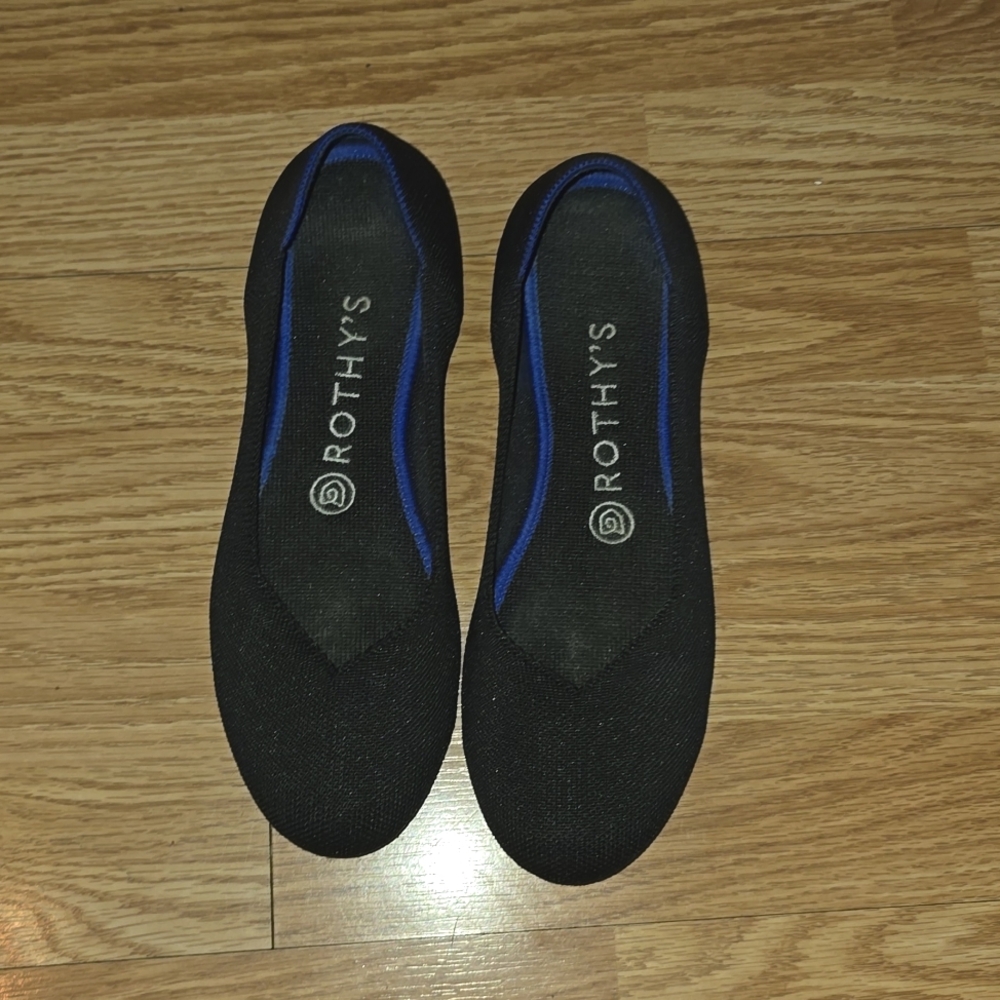 Rothy's black flats